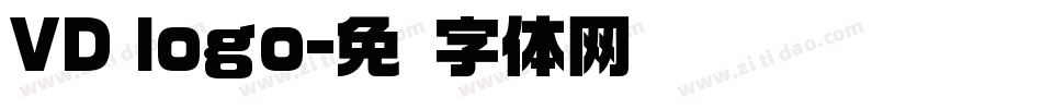VD logo字体转换